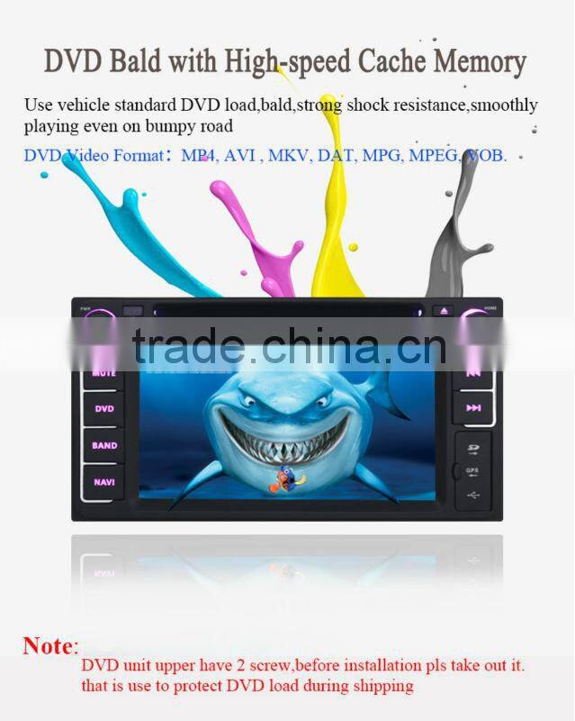 Touch Screen Double Din Car DVD for TOYOTA Car GPS Navi WIFI 3G Digital TV SWC Bluetooth RDS 1080P AUX IN AM/FM MP3/4 Phonebook