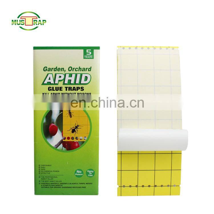 Insect Glue Traps Pest Control Traps Fly Glue Paper Board