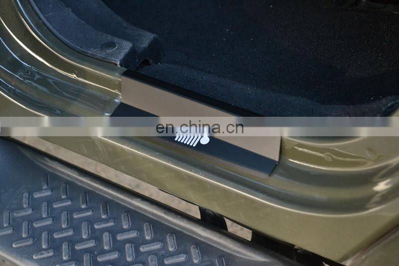 For Jeep JK J307 for wrangler accessories Aluminum Alloy threshold of 4 door FOR JEEP JK 2007-2017