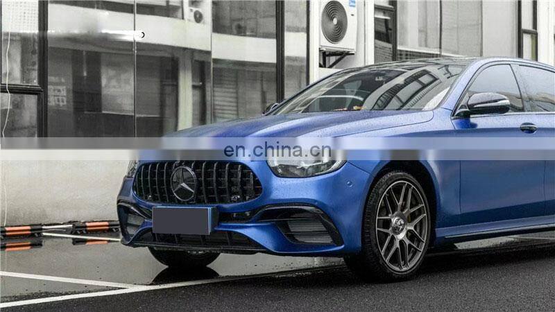 Runde New Arrival For 2021 Mercedes-Benz E-Class W213 Upgrade E63S Wide Body Kit Front Bumper Rear Bumper Hood Fender