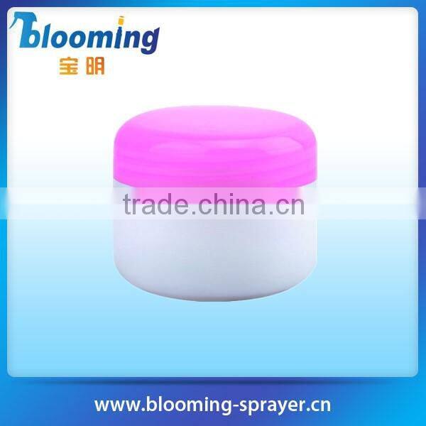 Skin cream bottle personl care plastic cosmetic jar