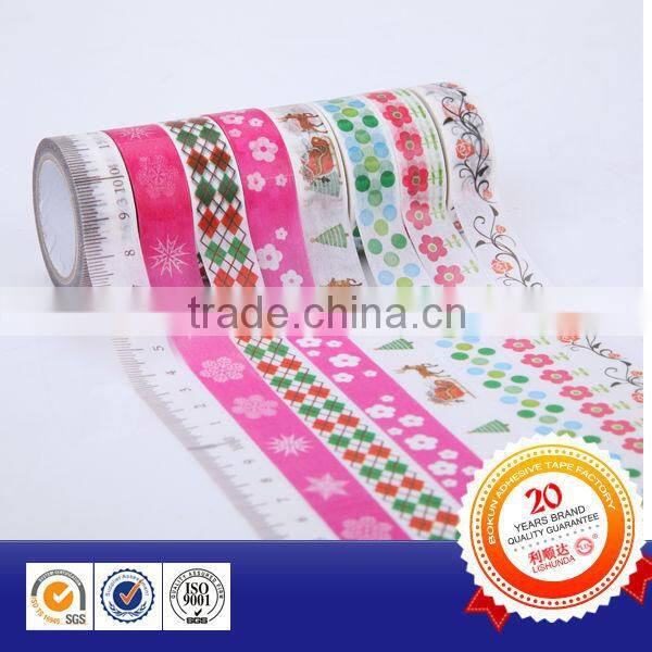 Washi tapes for decoration