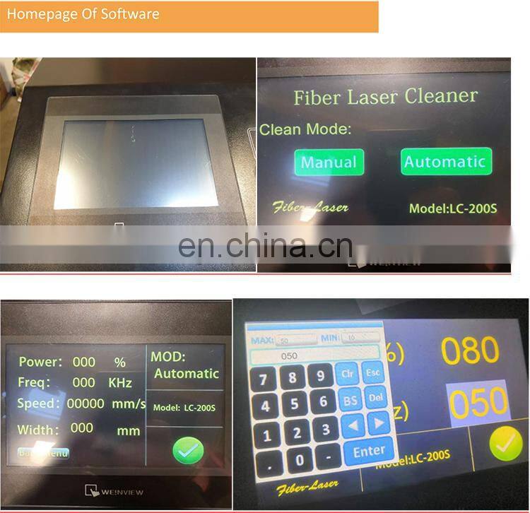 T&L Brand Rust Removal fiber laser cleaning machine 1000W