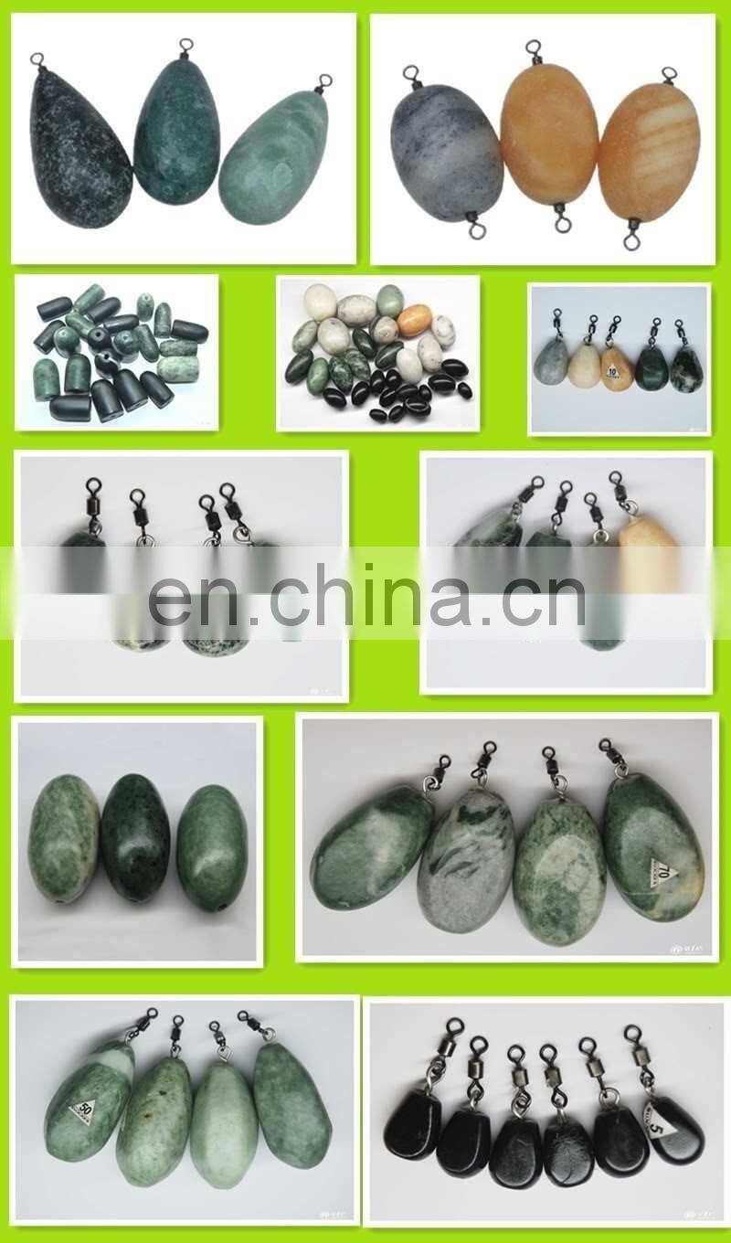 Excellent Quality Carp Fishing Stone Tear Drop Sinker