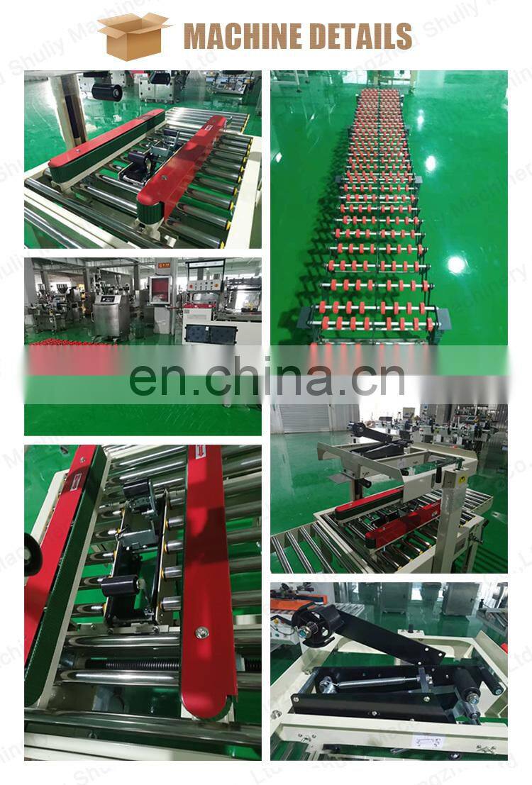 Automatic mineral water bottle carton post 1-12 carton box tape sealing machine