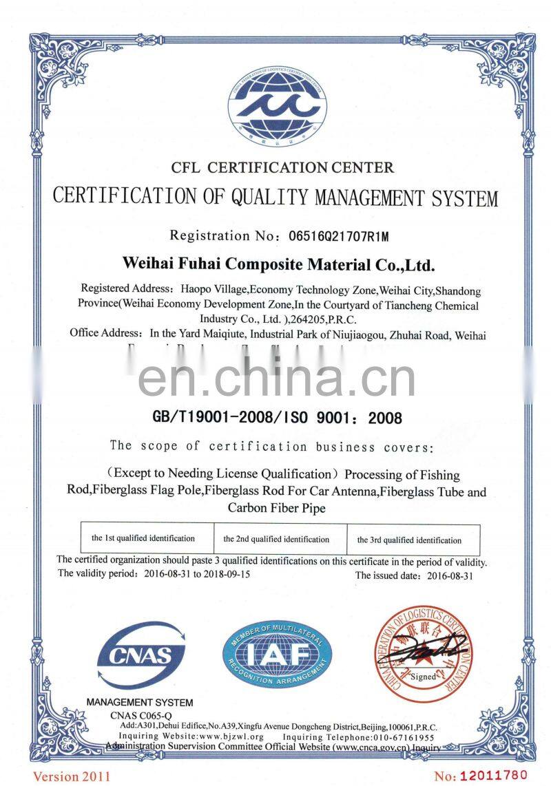 hot sale Golf Course Fiberglass Golf Flag Stick with Reflectors