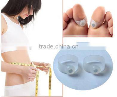 Silicon Magnetic Slimming Health massage Foot Toe ring