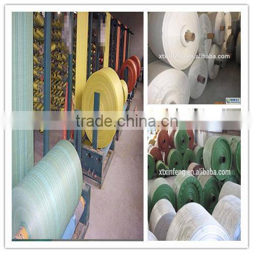 Good Quality pp woven tubular roll/woven bag roll/pp woven fabric roll