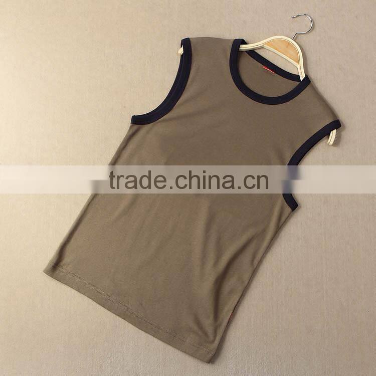 Mens wholesale blank tank top/bodybuilding clothing/dri fit tank tops wholesale