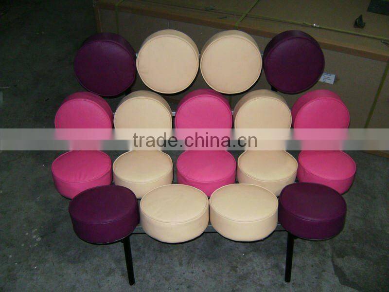 Premium leather Marshmallow sofa chair