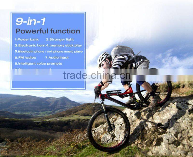 2 IN 1 Outdoor bluetooth speaker 5200mah power bank