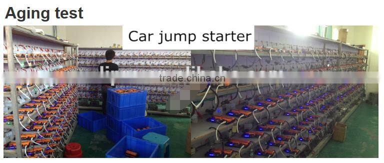 Thin Car Emergency Power bank, battery charger 8000mAh slim Mini Jump Starter 12v car jump start Power Bank