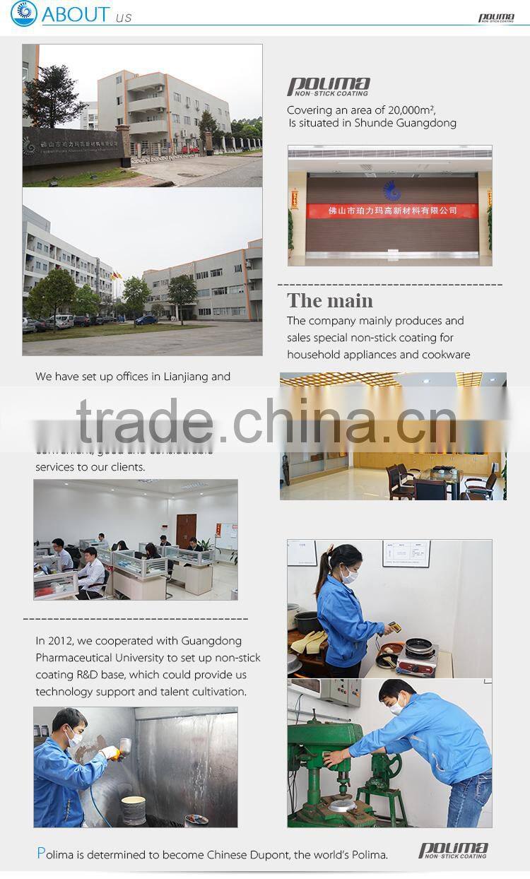 Non-stick spray cookware coating for marble cookware sets