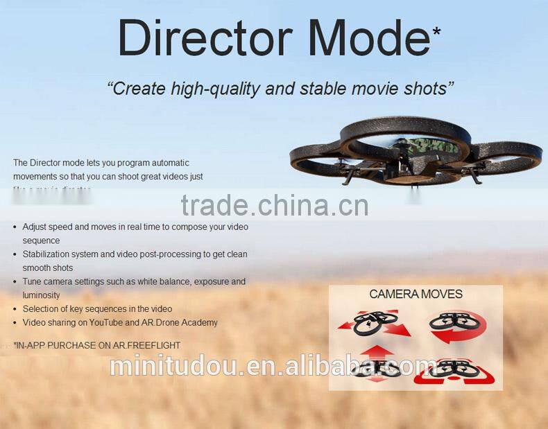 Drone 2.0 Quadricopter Controlled by iPhone, iPad, and Android Devices RC drone wifi quadcopter drone 2.0