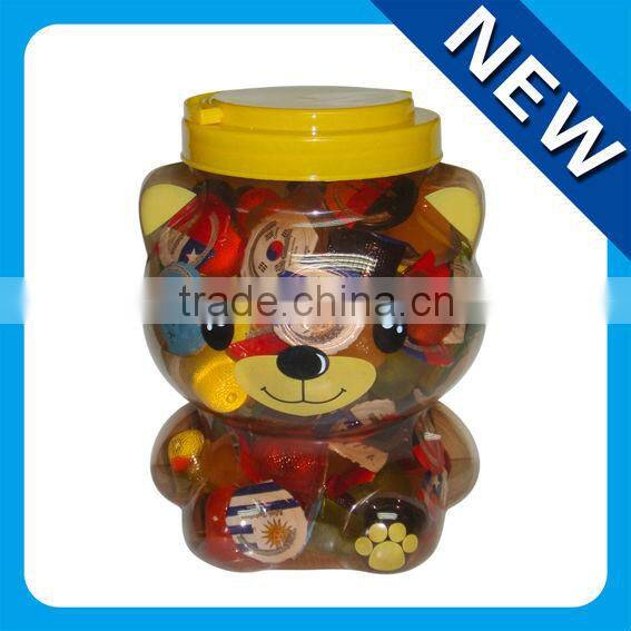 Animal bottle bear bottle mini cup jelly