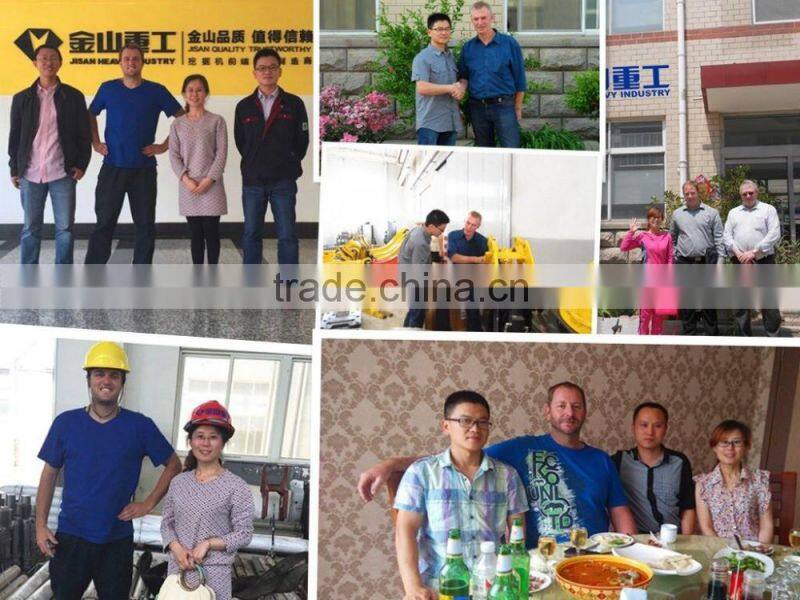 DLK Excavator Accessories Hydraulic Vibratory Pile Driver