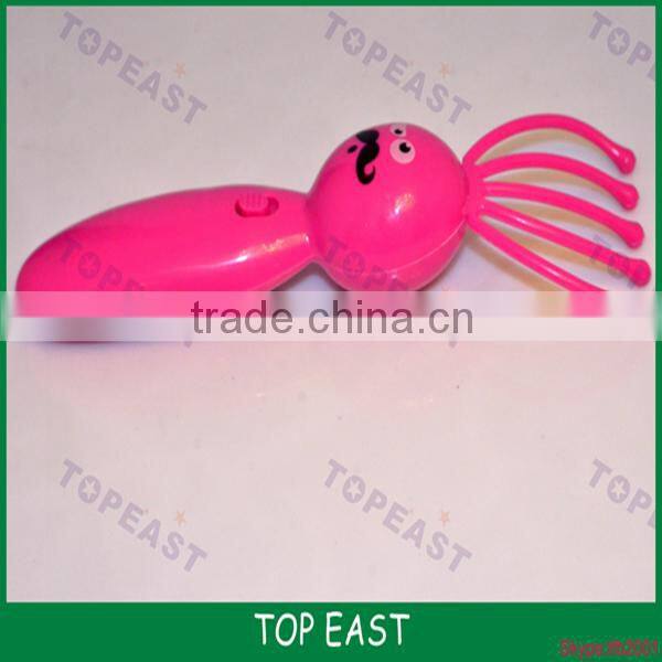 New Electronic vibrating head plastic octopus massager