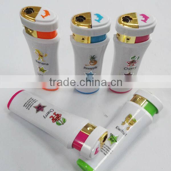 Good quality zinc alloy electronic cigarette butane gas lighter