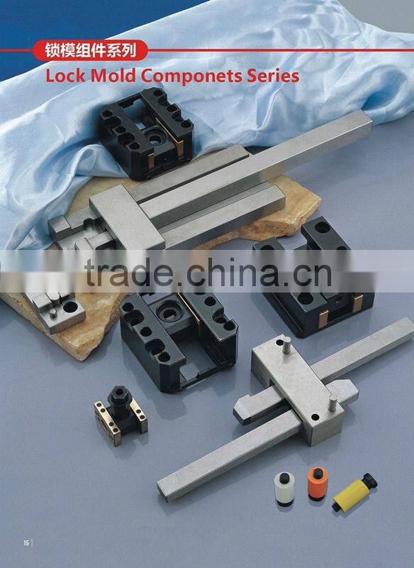 Parting lock for plastic mold