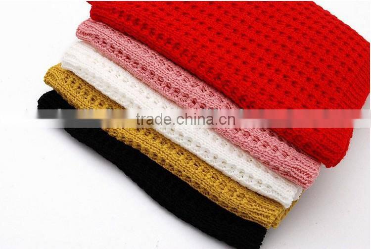 Best Selling Hollowed-out Circle Knitting Lady Winter Scarf