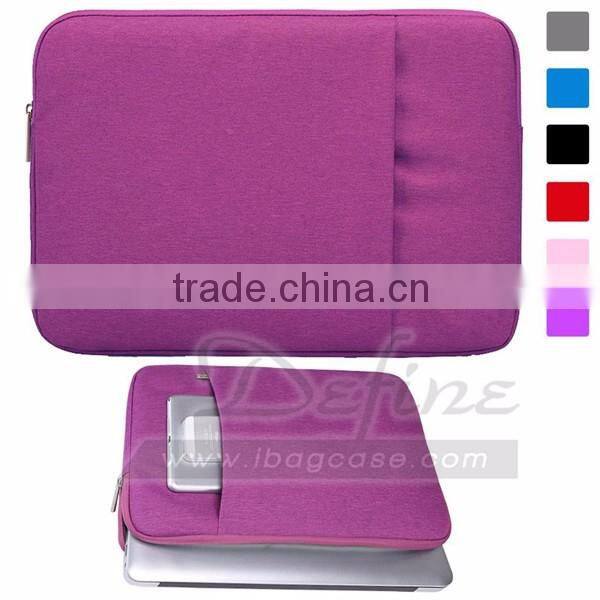 Waterproof Fabric Laptop Sleeve Case Bag Notebook Bag Case For Apple MacBook Pro