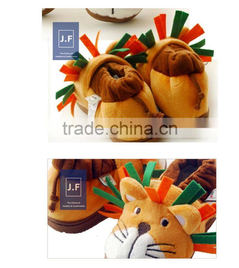 2015New style indoor lovely warm cotton sole for children shoes