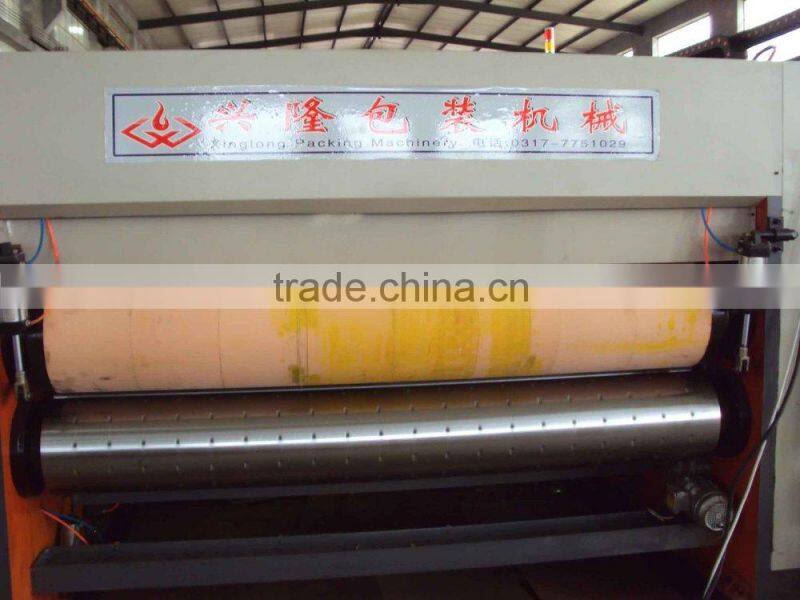 high speed flexo printing & slotting & rotary die cutting machine packaging machine