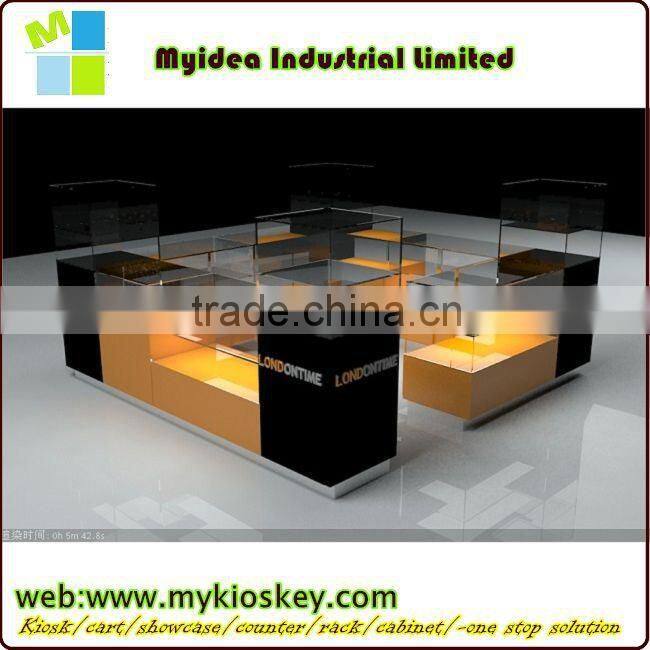 Foshan cheap wooden mirrored jewelry cabinet