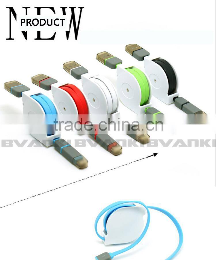 High quality OME and ODM new style high quality I6/micro 2 in 1 usb date cable