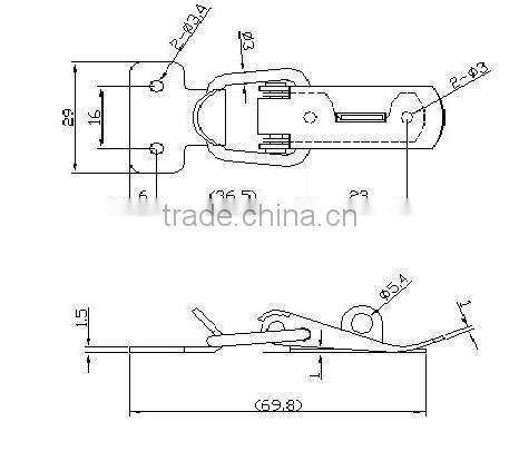 MIT Circuit Lock Tool Box Latch