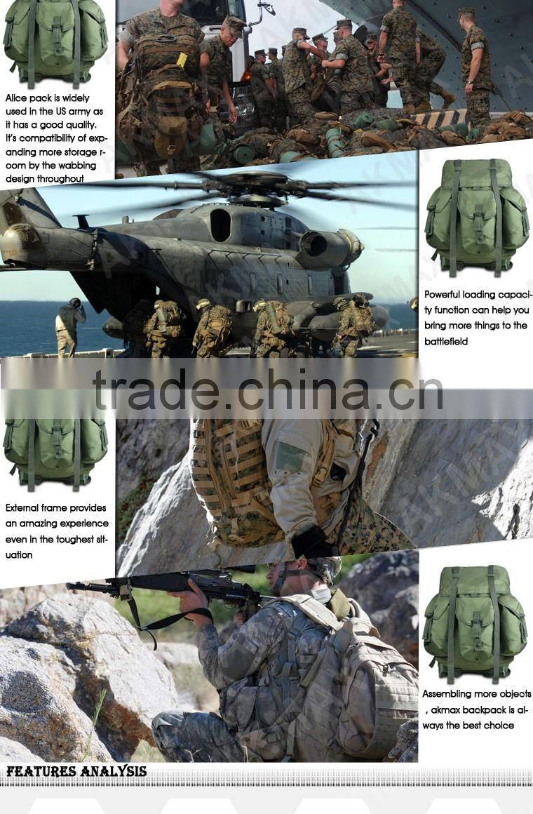 outdoor hiking bag combat backpack mountaineering bag