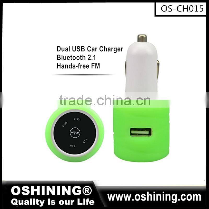 Hot sale buletooth Dual USB Car Charger