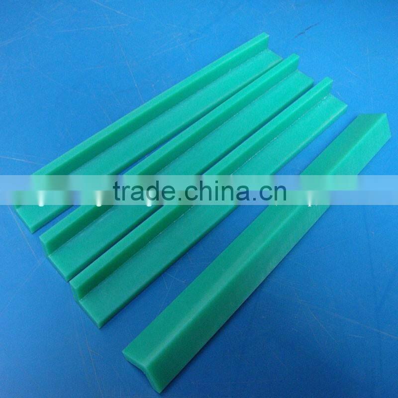 Impact resistant upe chain guide rail peuhmw belt guide