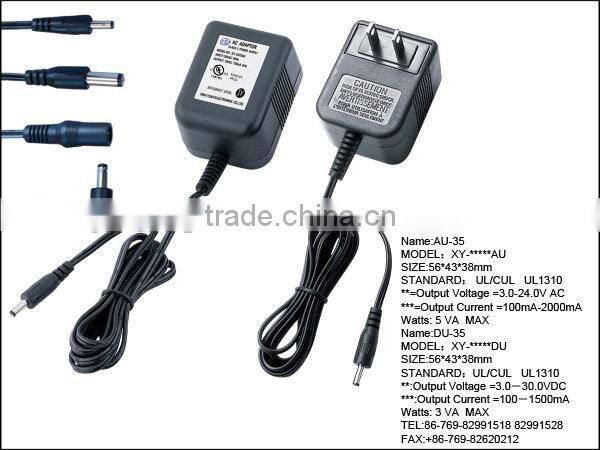 Class 2 Power Supply with UL/cUL marks