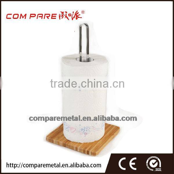 chrome plating kitchen iron paper tissue roll holder