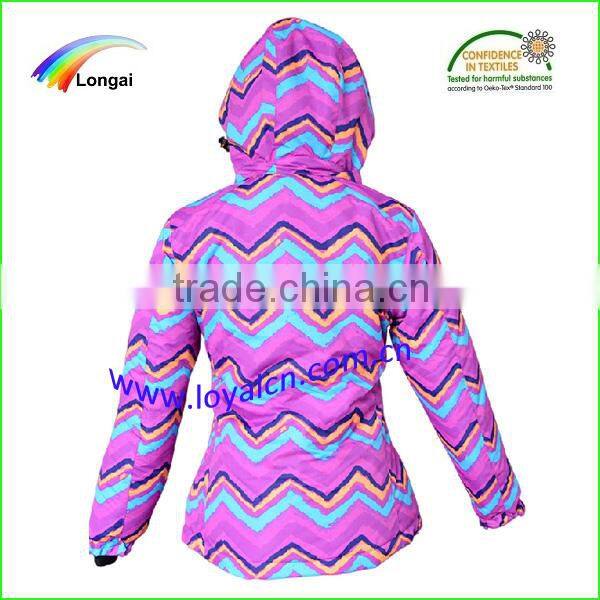 new design europe style fashionable ski jacket