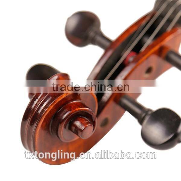 TL010 Good Price Unvarnished Tongling Flamed Handmade Viola Brand