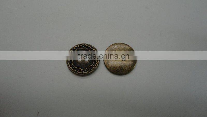 metal buttons china manufacturer nickel free antisilver holes button fty