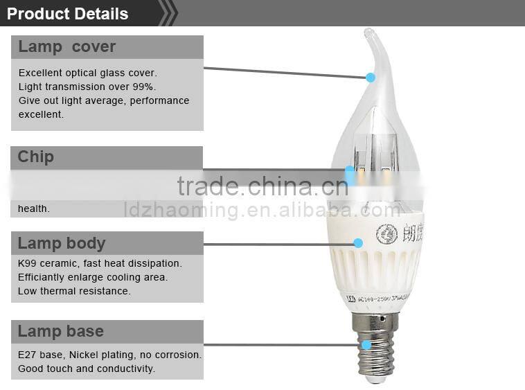 hot home e14 led flicker flame candle light bulbs