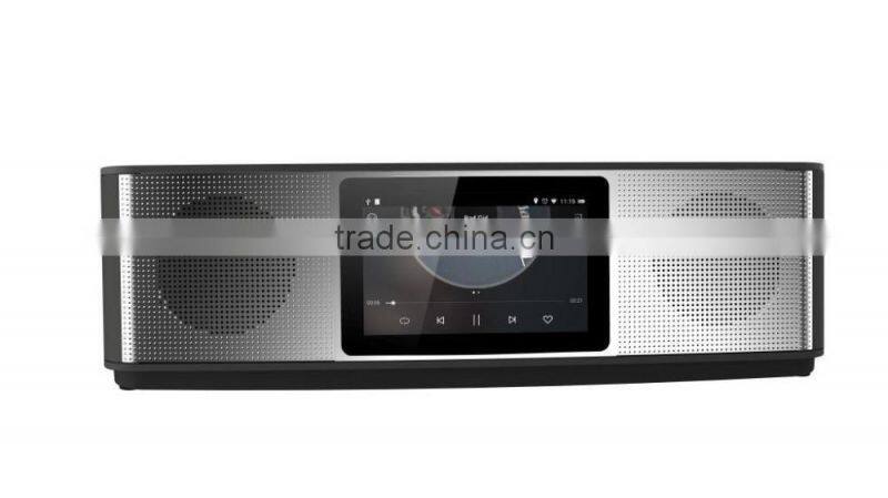 2016 new wireless A6 Smart wifi Bluetooth Speaker With TF card USB port and FM radio Function Bluetooth Speaker
