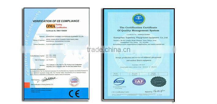 Four Seats Fantastic Slide Swing Set 7-15a