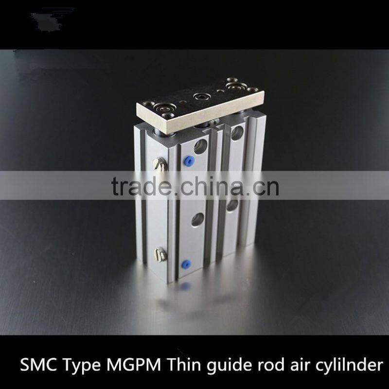 hot selling MGP series pneumatic compact cylinder MGPM 25*75 guided air cylinders