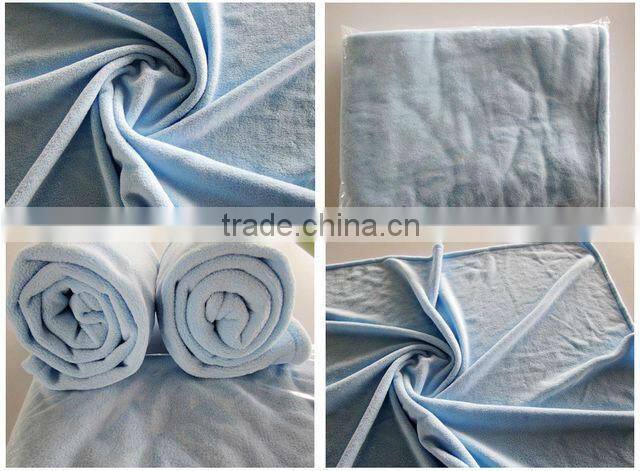 100%Polyester Wholesale and Cheap Plain Coral Fleece Blanket