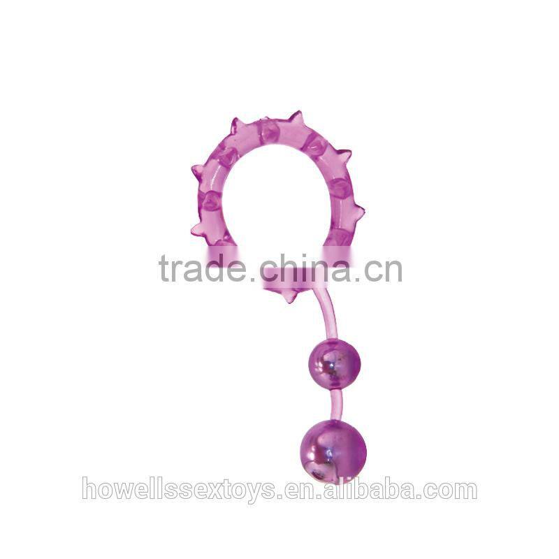 2 Balls Penis Rings Ball Banger Double Cock Ring