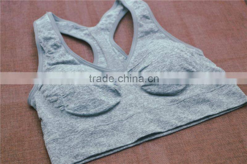 Crop tops wholesale women sport yoga top seamless bra underwear
