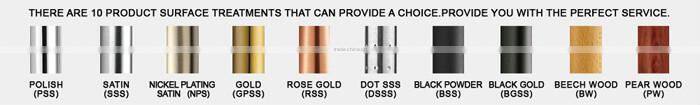 Hot sale stainless steel dual finished door pull handle HB-496
