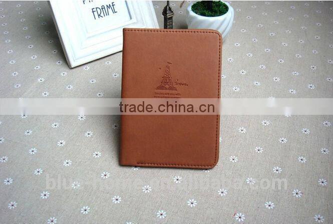 Charming fancy passport purse case Cute short multi pattern trip passport document holder with clear plastic inner