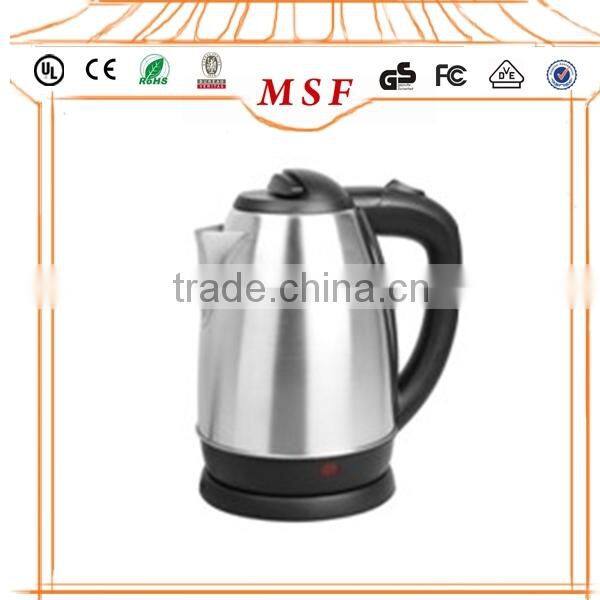 1.8L Cordless Cheap Hot Sales Stainless Steel Best Electric Water Kettle