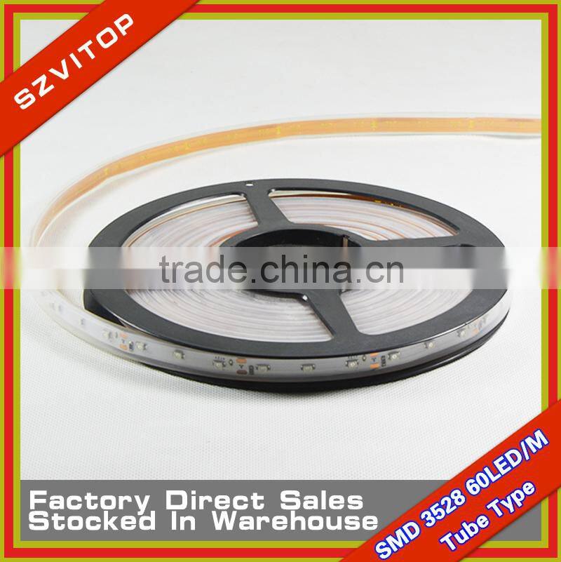 SV Led Flexible Strip White SMD 3528 60Led/m Tube Type Waterproof IP66 China Seller Lowest Price