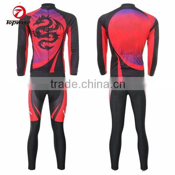 2016 Custom Cycling Wear Long Sleeves Winter Sports Wear